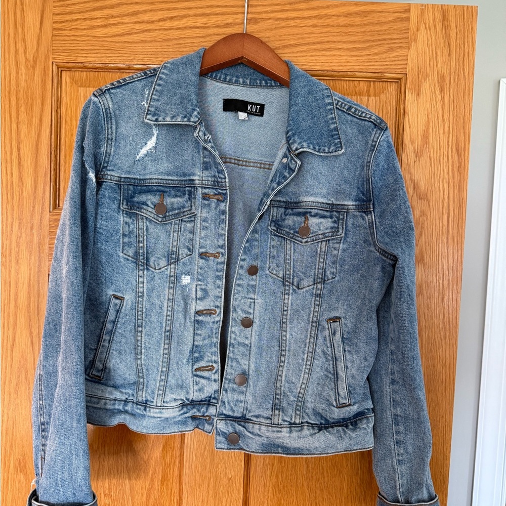 Kut from the Kloth Blue Denim Jacket